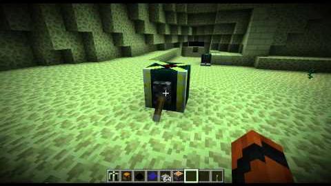 Lever on a block in The End