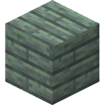 Dark green wooden planks block texture