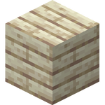 Light-colored wooden planks block texture