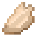 Minecraft mod item: light brown bone shard