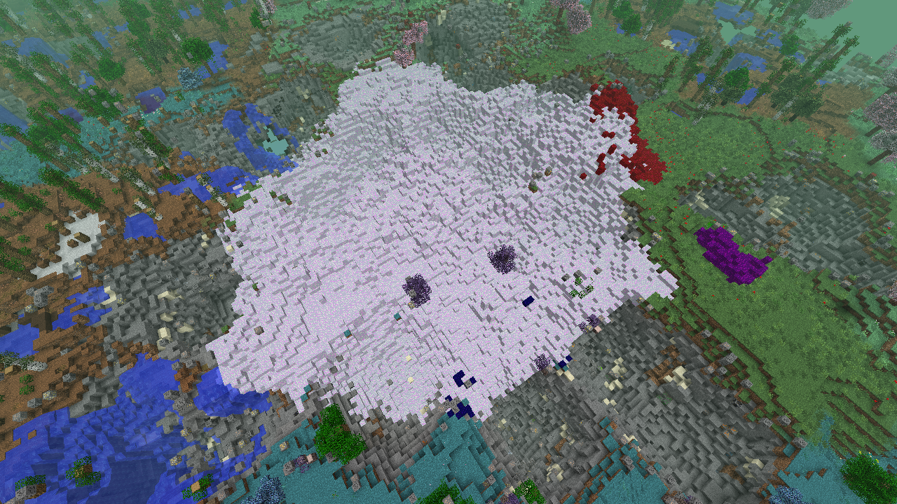 White Decay eating through the terrain of an Age after 20 minutes