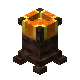 A block with orange and brown colors