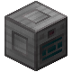 A gray block with a screen.