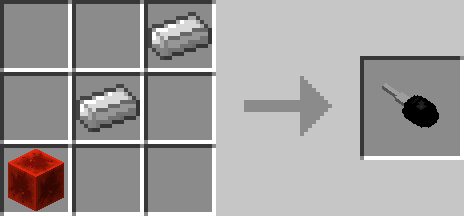 Crafting recipe for a key item