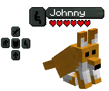 Johnny the tamed fox with GUI