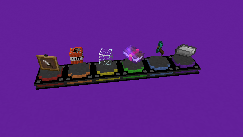 Items on a conveyor belt system