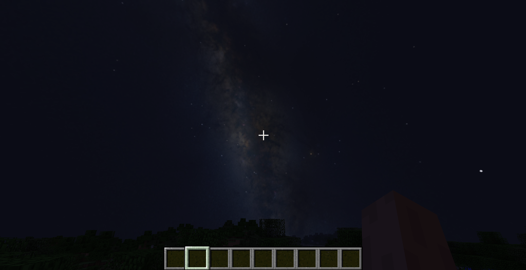 Milky Way galaxy visible in night sky