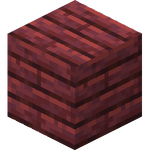 Dark red wooden planks block texture.