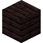 Dark oak wood planks block texture