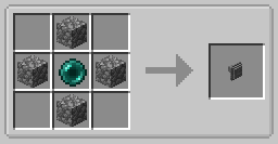 Crafting recipe for an Ender Chest